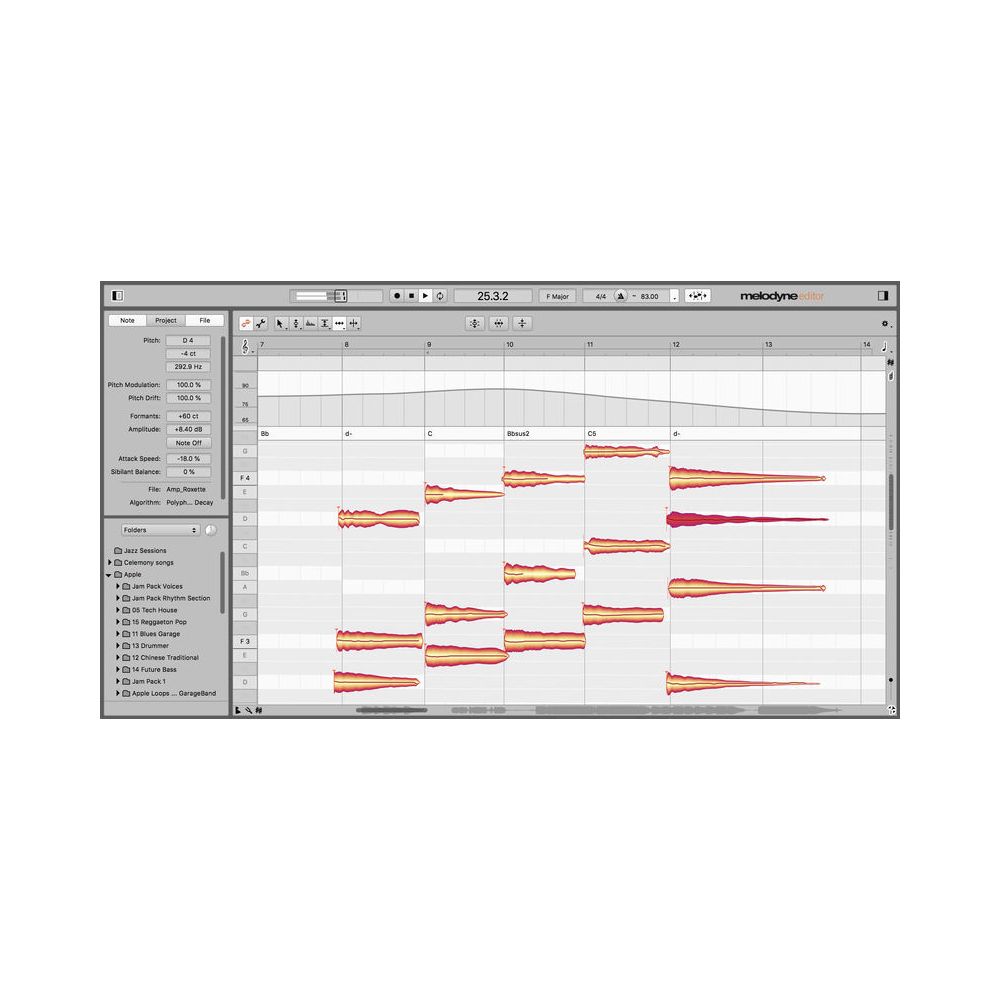 Celemony Melodyne 5 editor – Thomann Ireland
