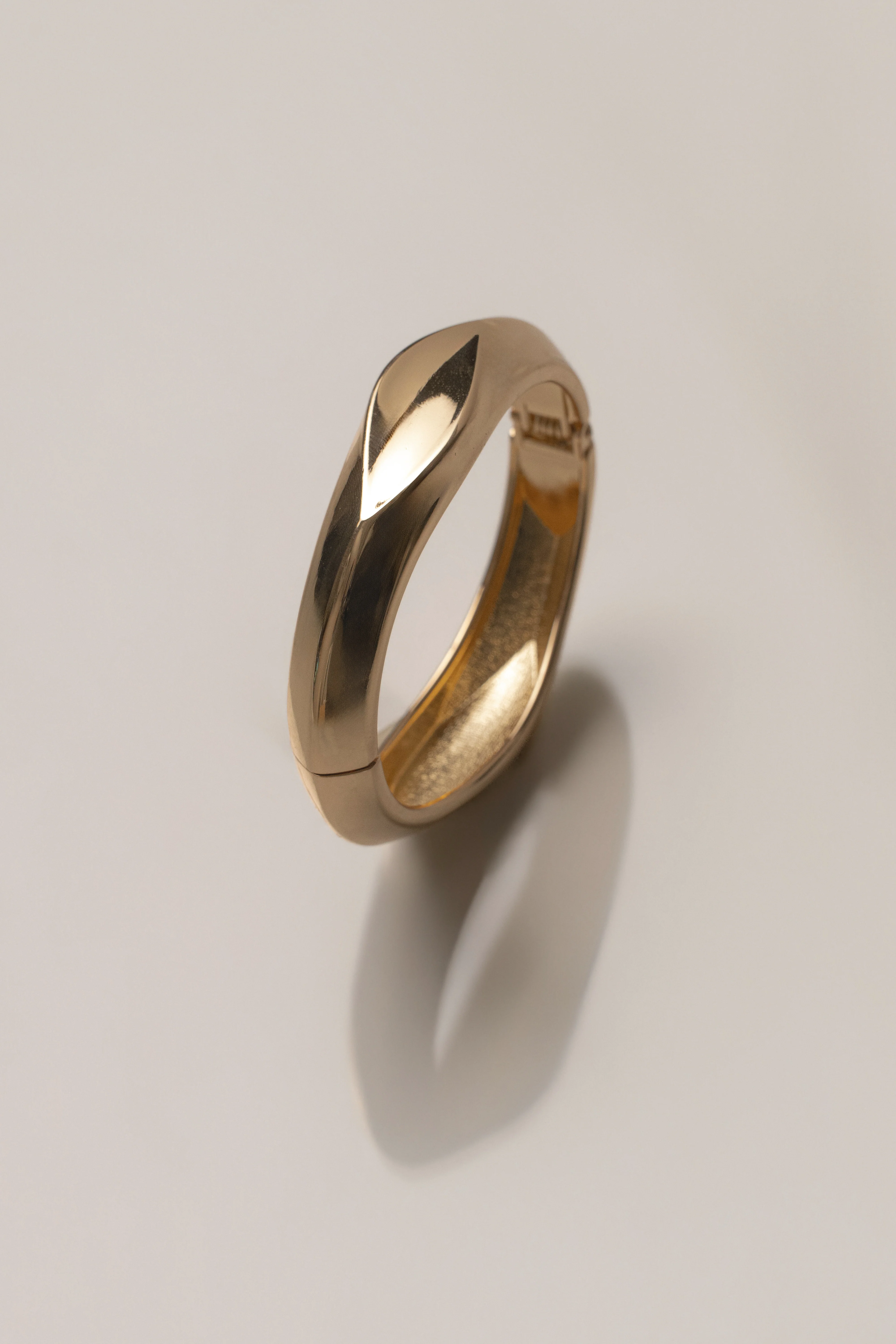 Gold Daniela Hinge Bracelet