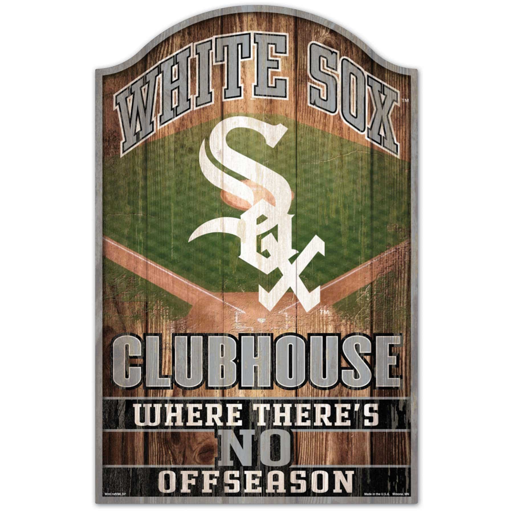 Chicago White Sox WinCraft MLB Clubhouse Wood Sign