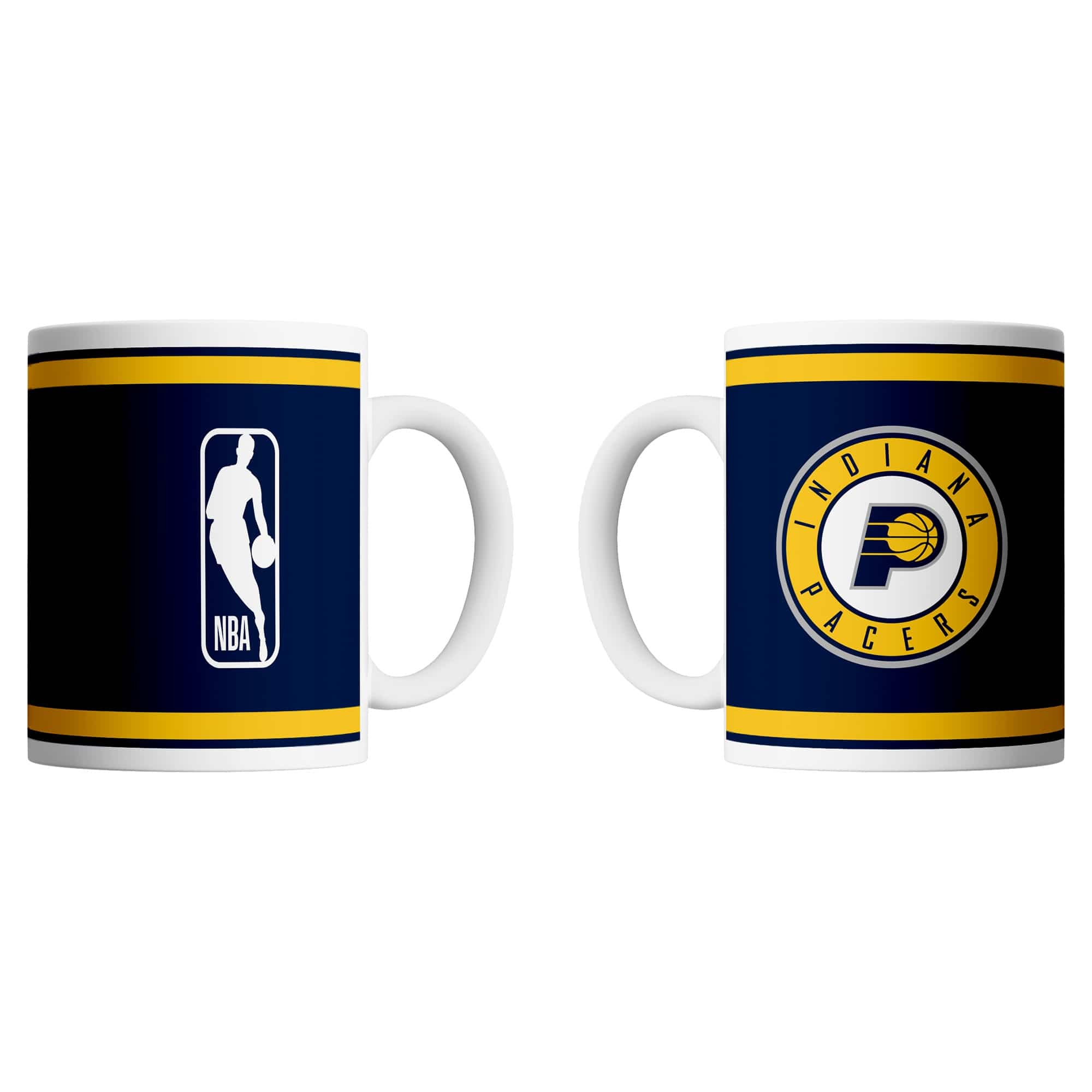 Indiana Pacers Logo & Shield NBA Mug (330 ml)