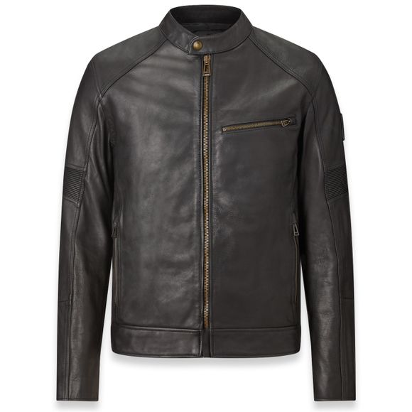 Belstaff Vanguard - Black Motorcycle JacketRef: BT0091