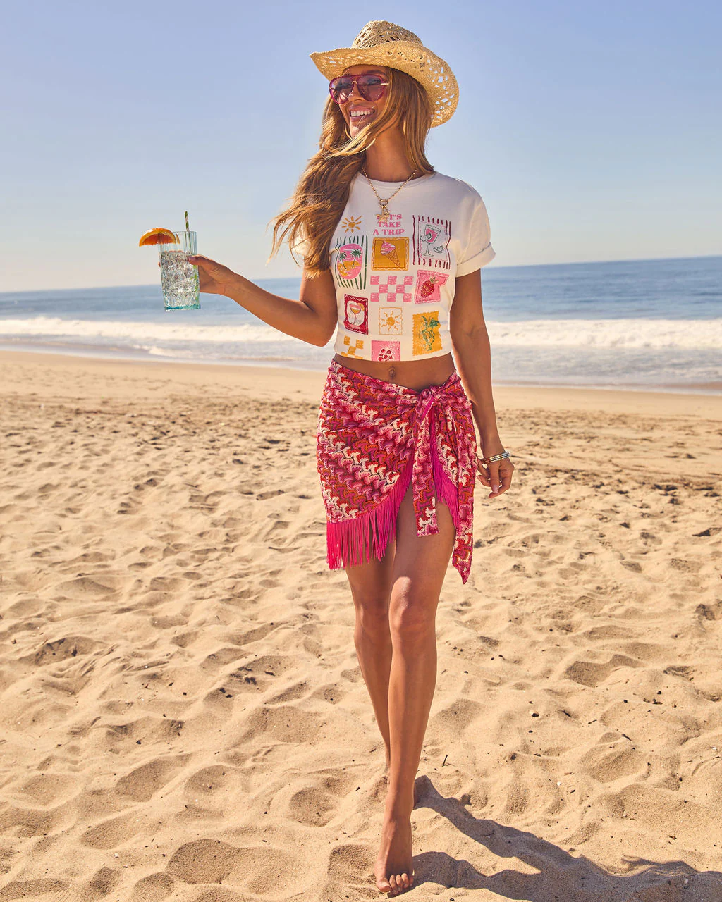 Lets Take A Trip Short Sleeve Graphic Tee