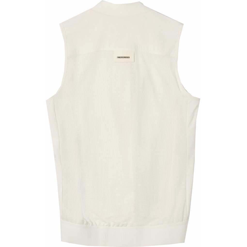 FINGERSCROSSED Road Wind Vest Women - Antique Cream