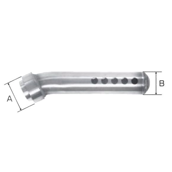 Noise reducer Arrow DB KILLER FOLDED OUTLET diam 56 mm UniversalRef: 11006DB
