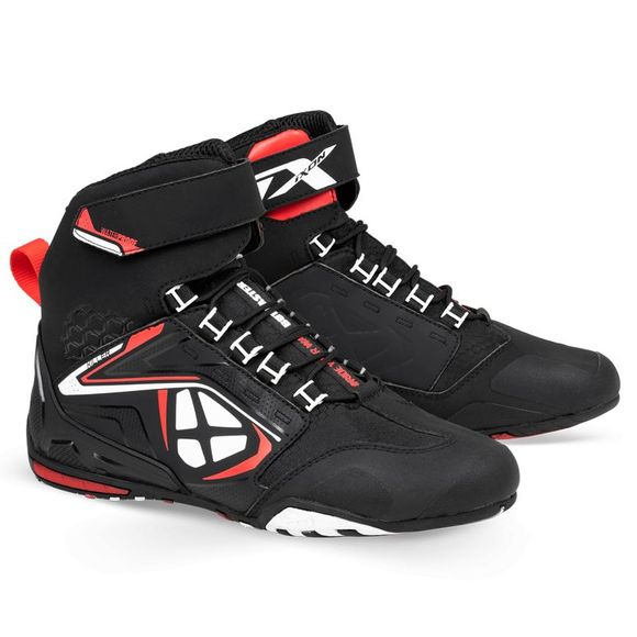 Motorcycle Sneakers Ixon Killer Waterproof - Black / WhiteRef: Ix1695-C149