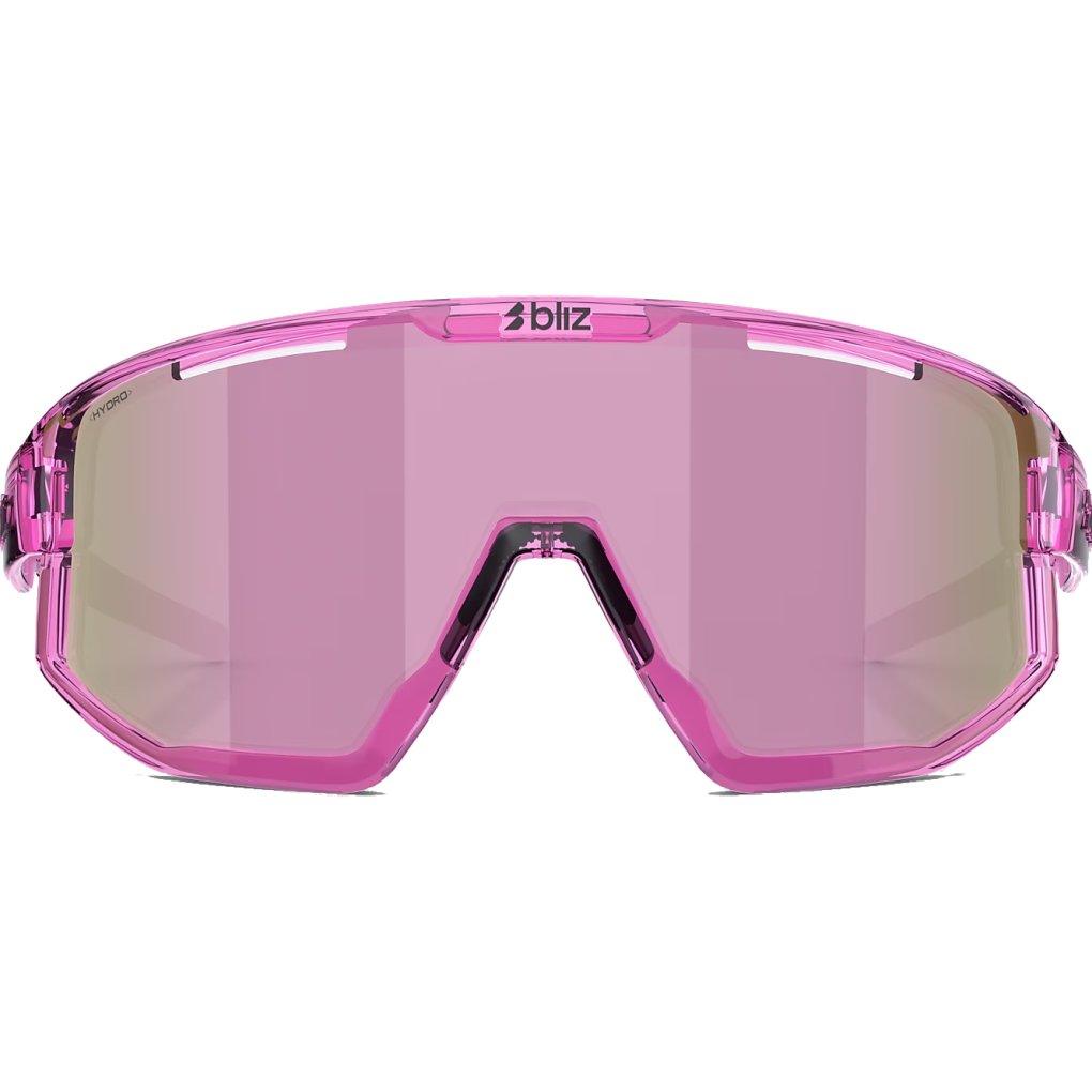 Bliz Fusion Small Glasses - Transparant Pink - Brown/Rose Multicolor