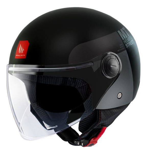 Jet MT HELMETS Street S - Inboard - Black helmetRef : MTH0080