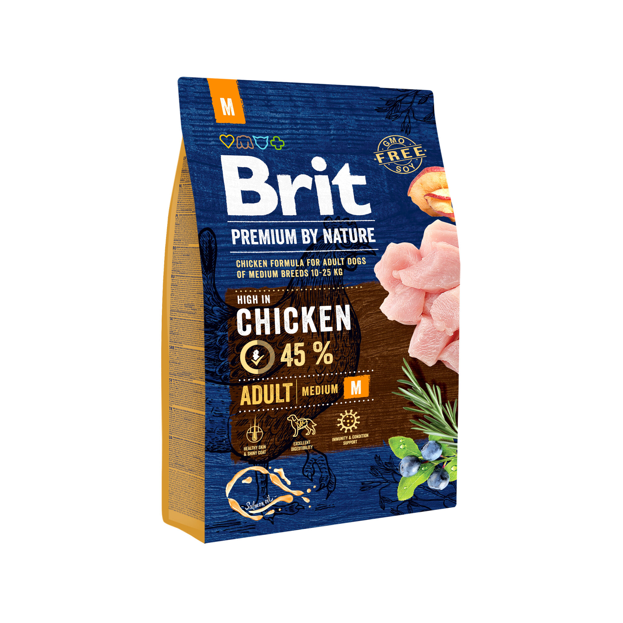 Brit Premium by nature Adult - M - 15 kg