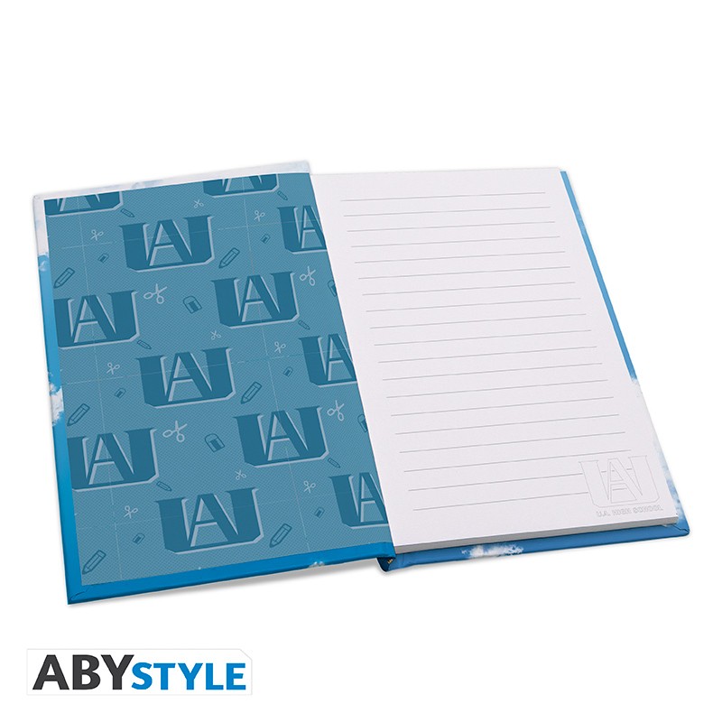 MY HERO ACADEMIA Gift set XXL glass + Pin + Pocket Notebook Heroes