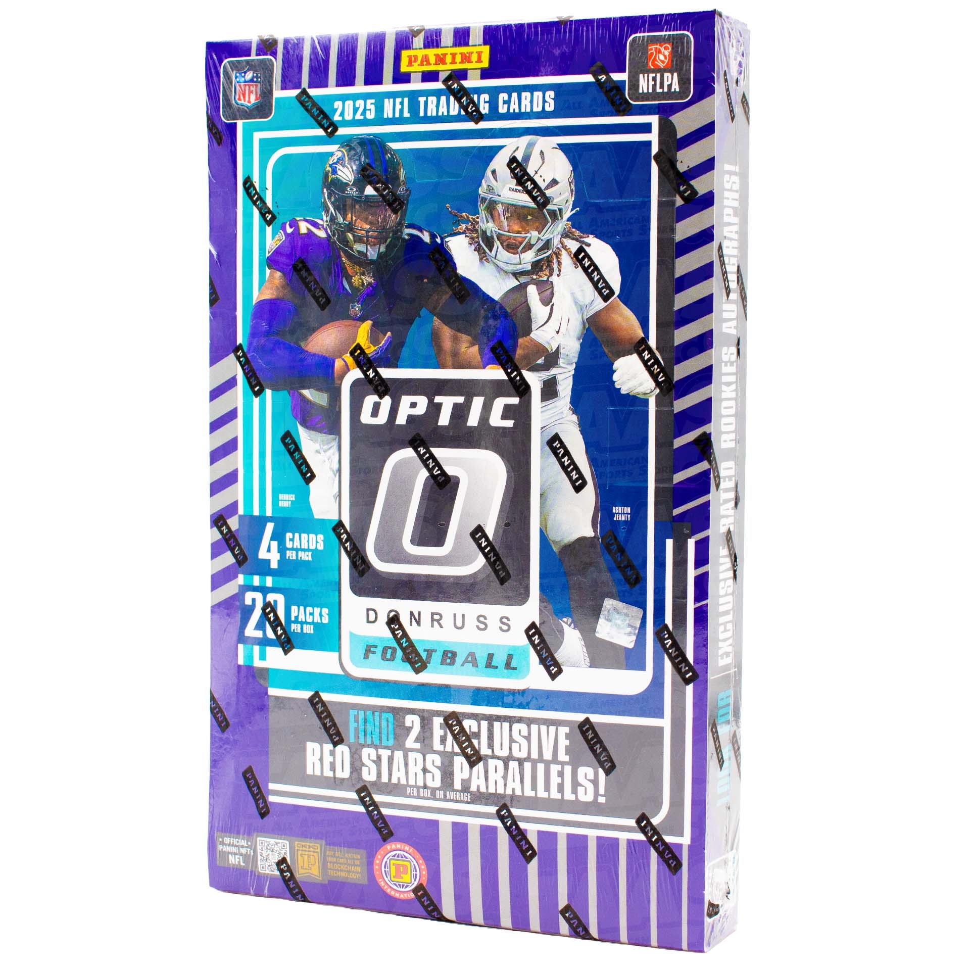 2025 Panini Donruss Optic Football NFL International Hobby Box