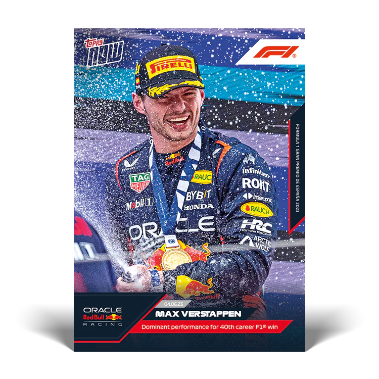 Topps UK - Dominat performance for 40th career F1 win - F1 TOPPS NOW® Card #18