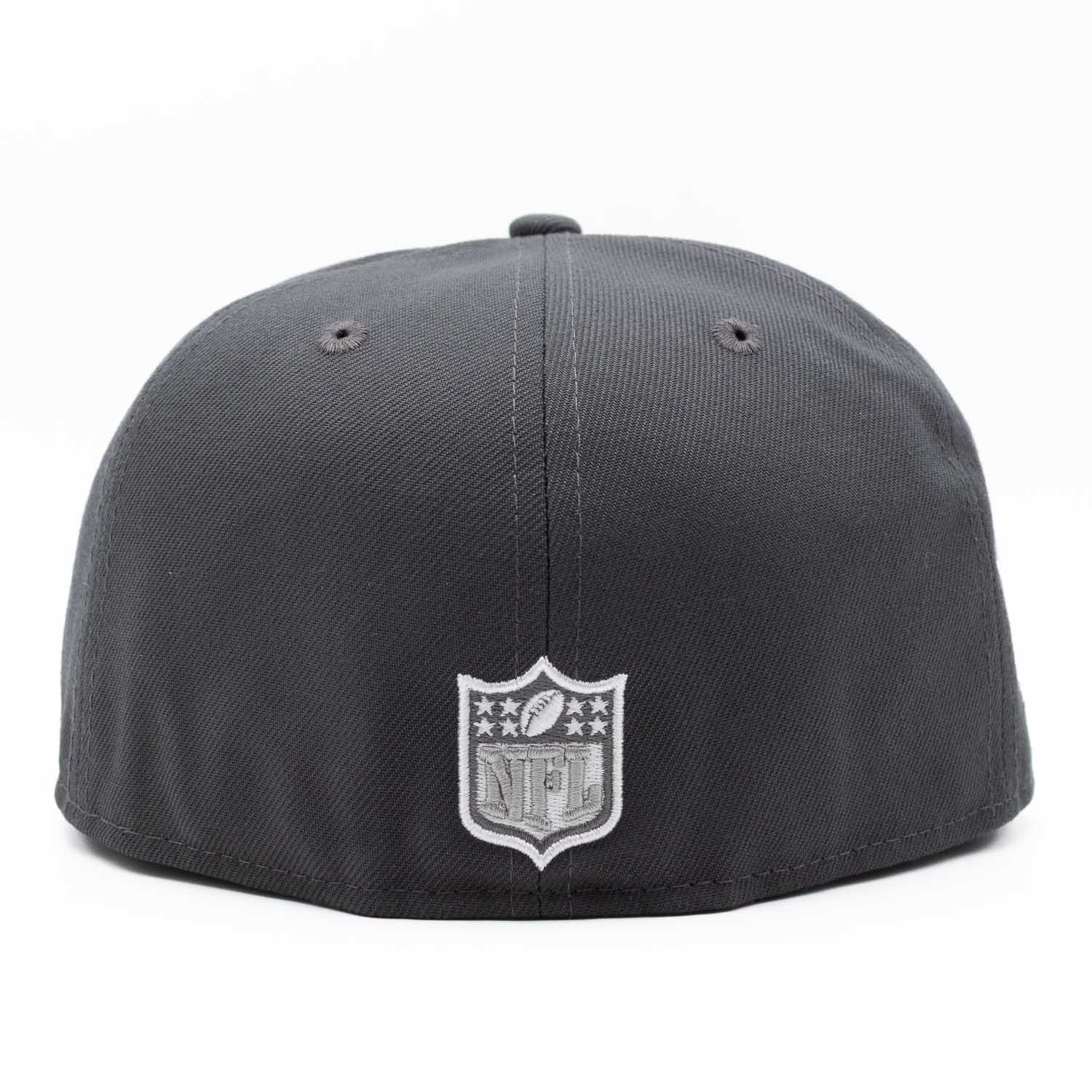 Detroit Lions 75 Seasons 59FIFTY Fitted NFL Cap Dark Gray