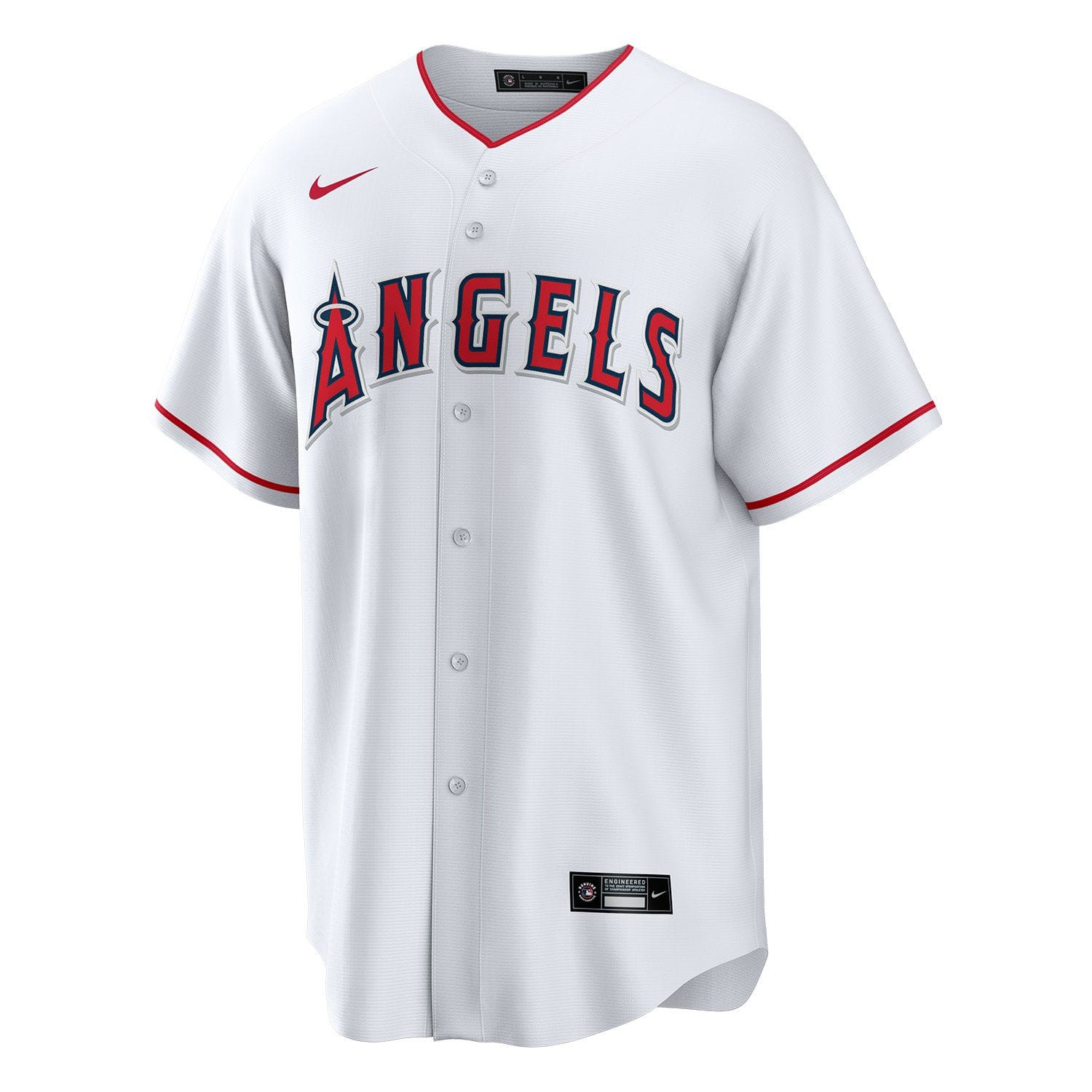 Mike Trout #27 Los Angeles Angels Nike MLB Jersey White