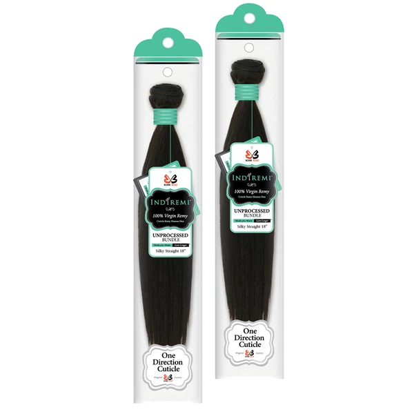 Bobbi Boss Indi Remi 100% Unprocessed Virgin Remy Human Hair Weave - STRAIGHT 10-22
