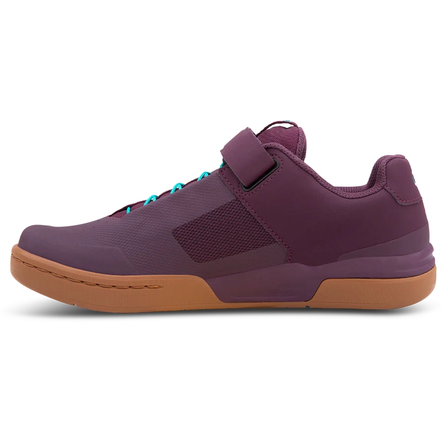 Crankbrothers Stamp Speed Lace MTB Shoes - purple haze/teal blue/gum