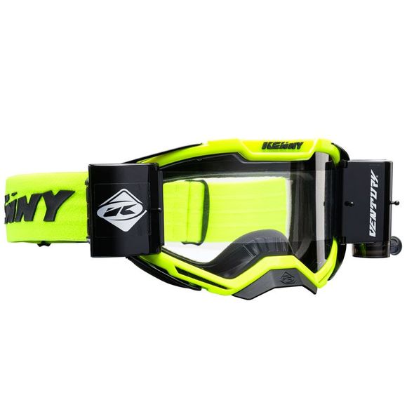 Kenny VENTURY cross mask - PHASE 3 - NEON YELLOW 2023 - Yellow / BlackRef: KE1296 / 201-0712023-97