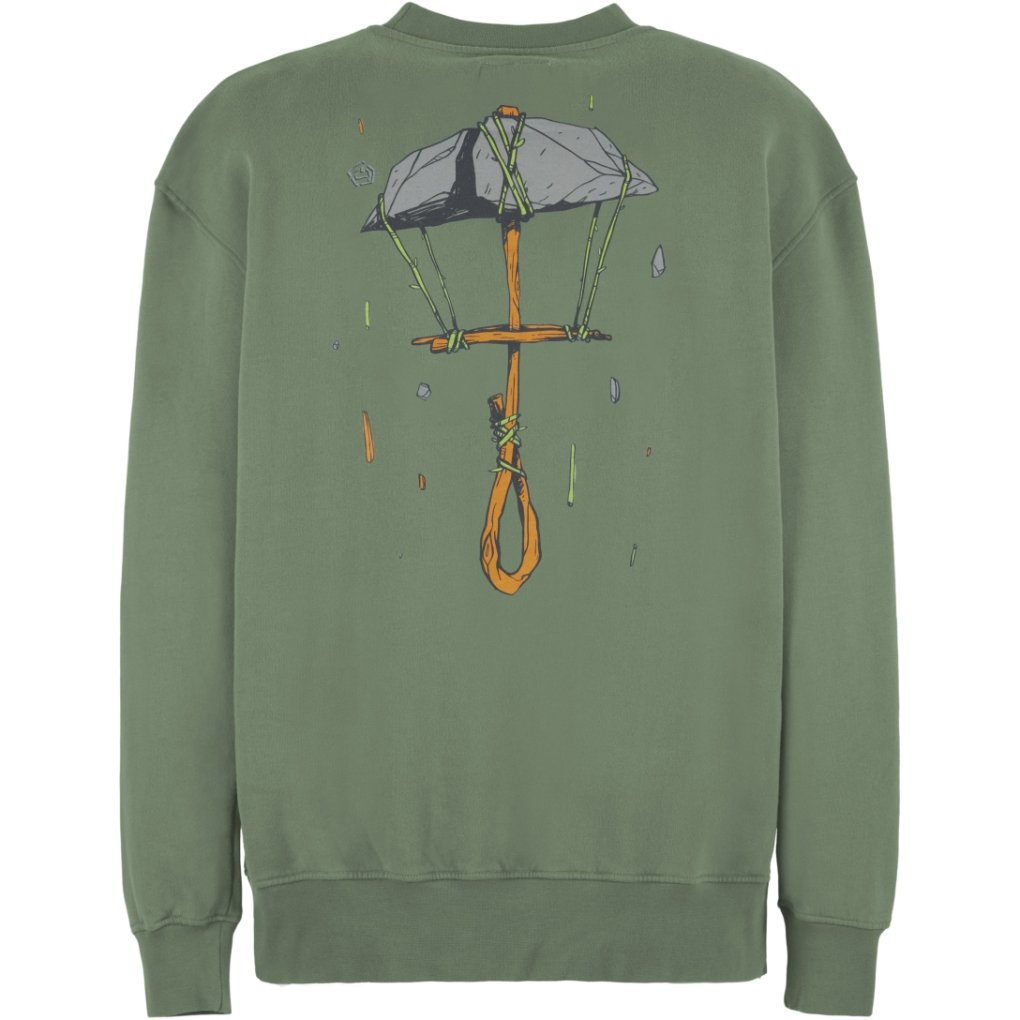 E9 Turtle Sweatshirt Men - Agave/Sapiens