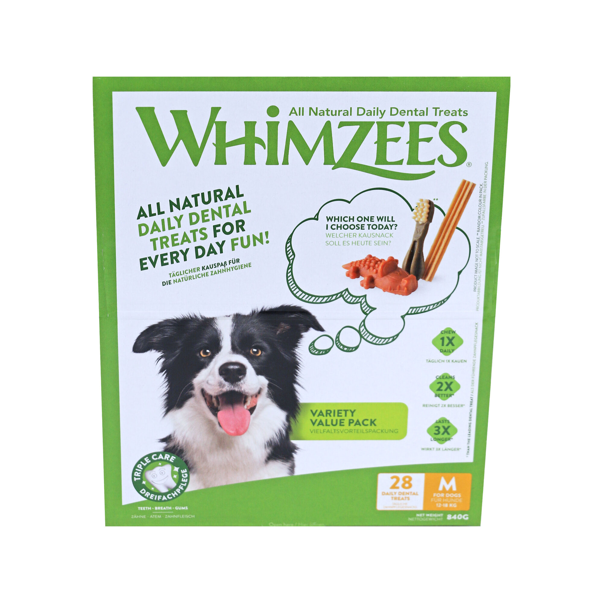Whimzees Variety Box - S - 56 pieces