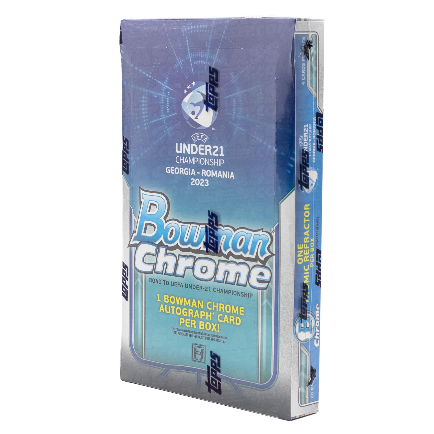 2022 Bowman Chrome Road to 2023 UEFA Under-21 European Championship Football Hobby Box