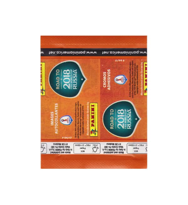 Panini RTWC 2018 Packet USA Canada with 7 Stickers