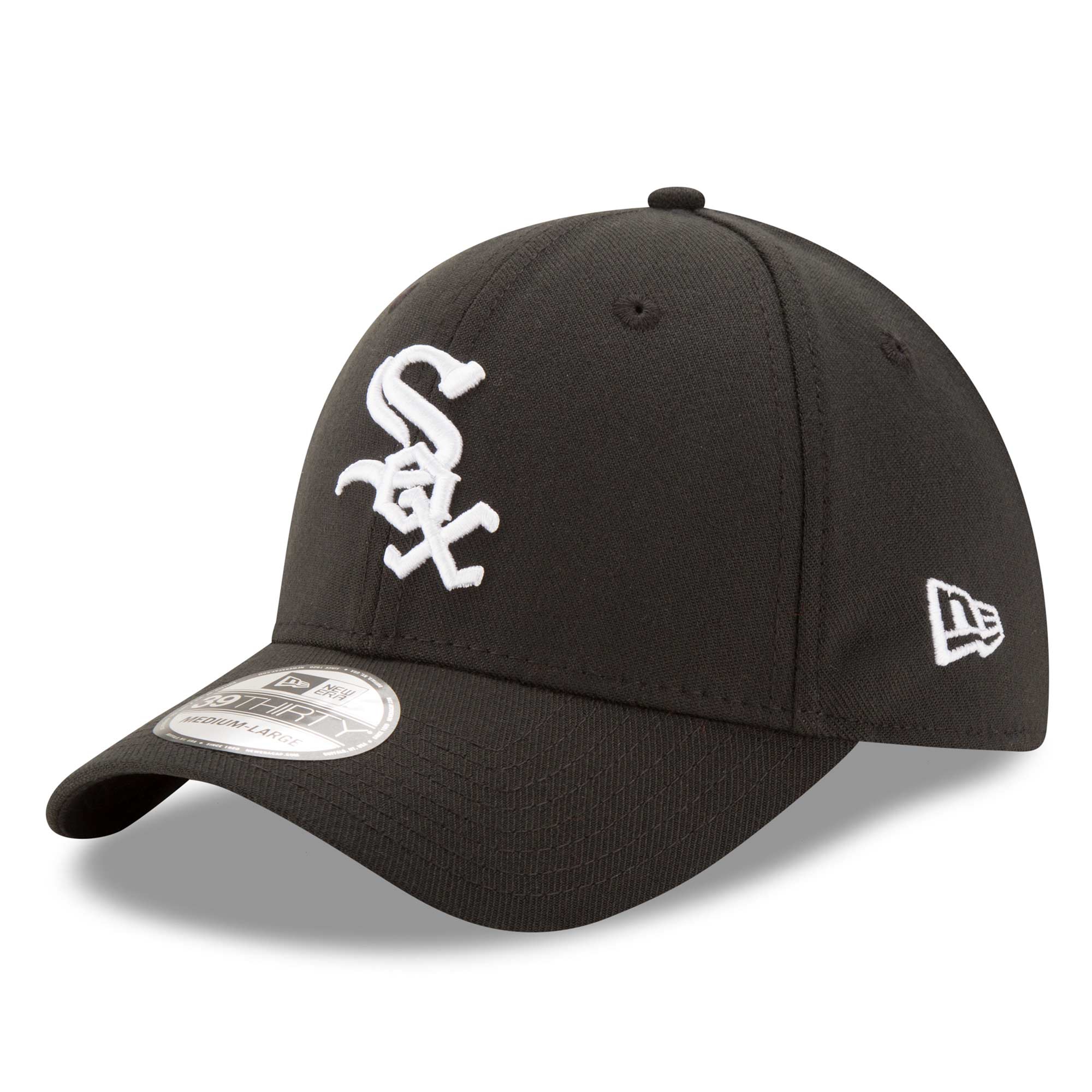 Chicago White Sox Stretch Fit Basic MLB Cap Black