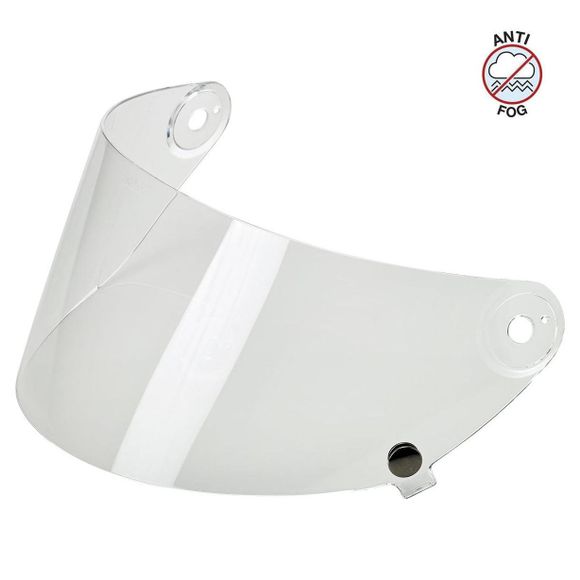 Biltwell Inc FLAT CLEAR Helmet Shield - GRINGO S - GrayRef: BIC0029
