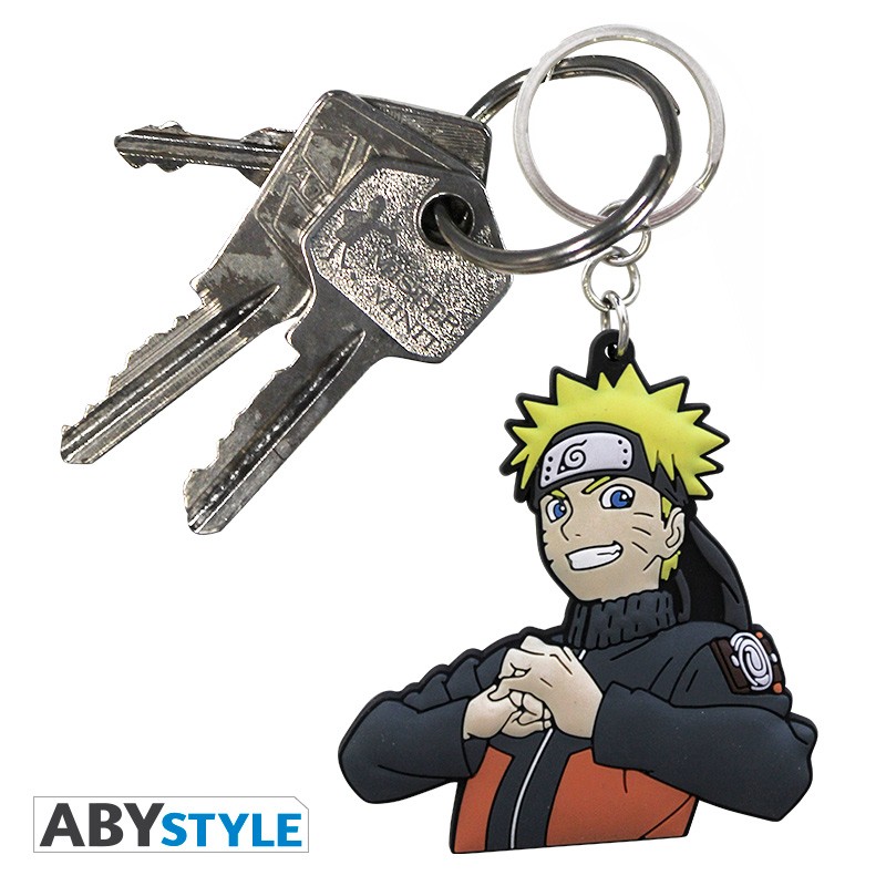 NARUTO SHIPPUDEN Keychain Naruto PVC