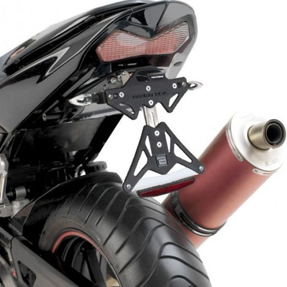 Barracuda Black License Plate Holder - BlackRef: bar0299 / kn1104-bn