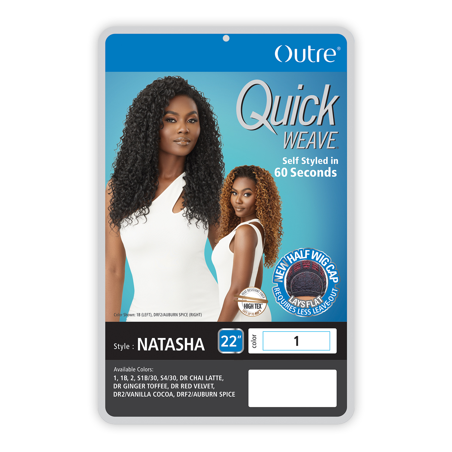 Outre Half Wig Quick Weave Natasha