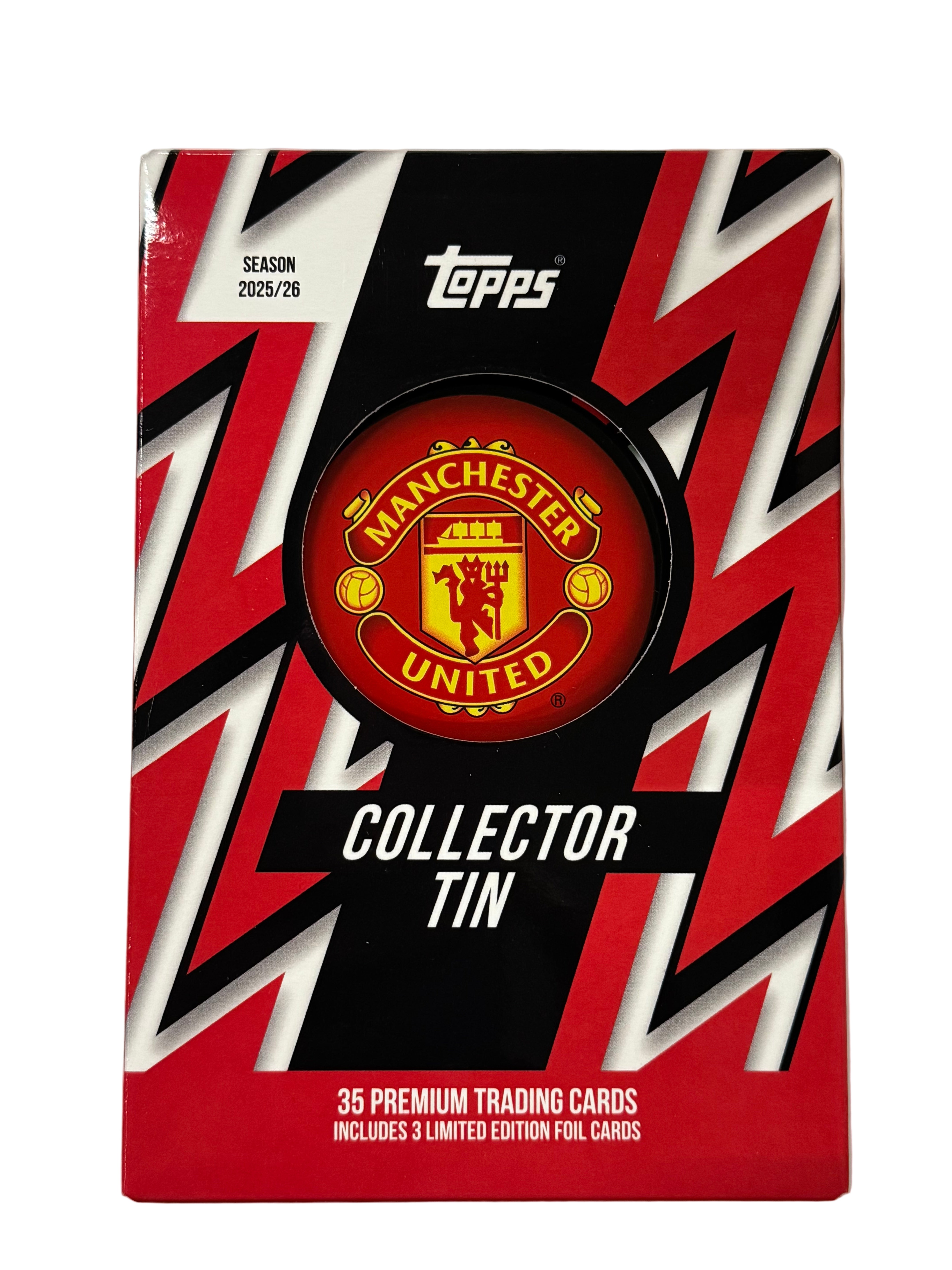 2025/26 Topps Manchester United Soccer Collector Tin