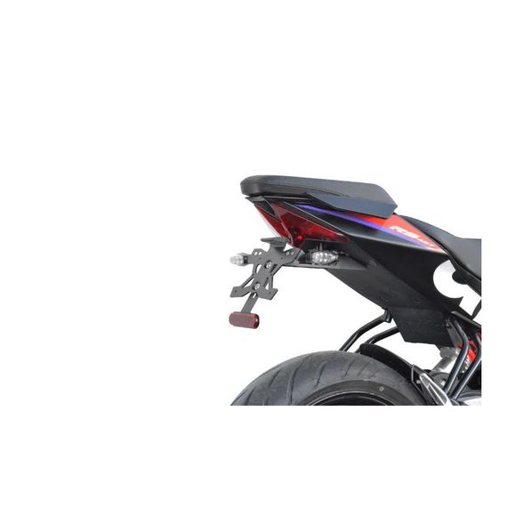 Top Block License Plate Mount APRILIA RS 457 - BlackRef: TB0498 / SPEA12