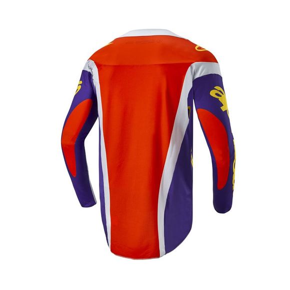 Maillot cross Alpinestars TECHSTAR - OCURI 2025 - Orange / VioletRef : AP3196
