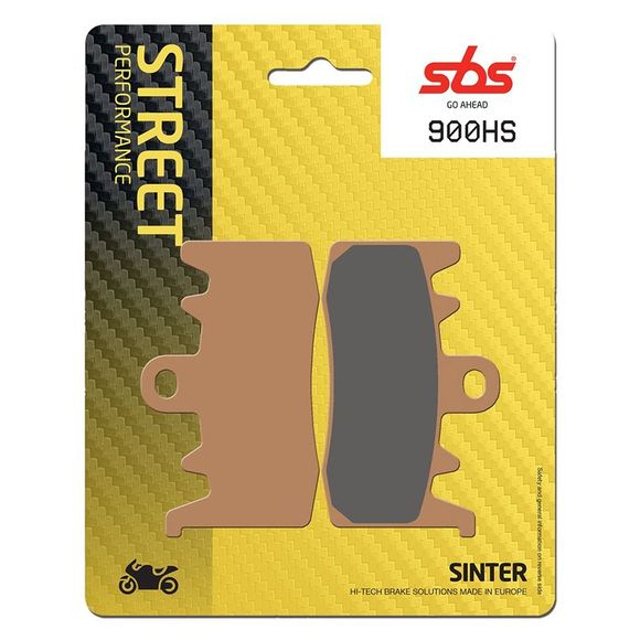 SBS 900HS Sinter Sintered Metal Front/Rear brake pads (depending on model)Ref: 900HS / 900070