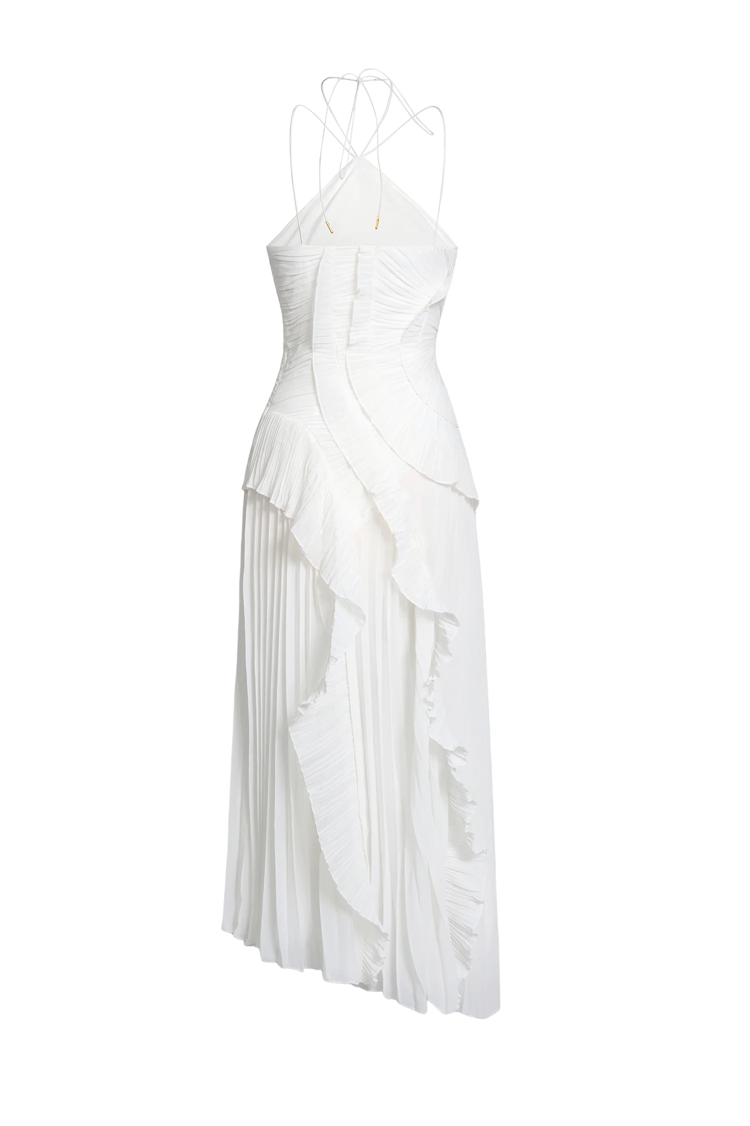 Aria Pleated Maxi Dress