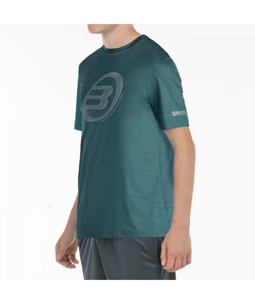 CAMISETA BULLPADEL LANDE J VERDE AZULADO VIGORE