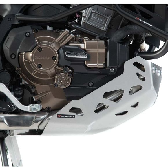 SW-MOTECH ALUMINIUM engine guard - mounting with crash bar - GreyRef: swm0893 / mss.01.942.10101/s