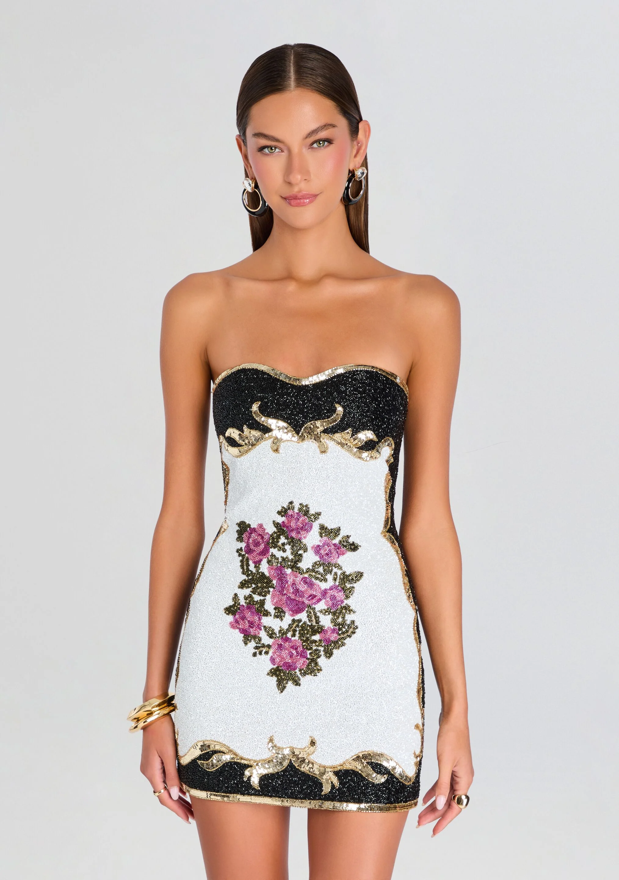 Ismeria Embroidered Dress