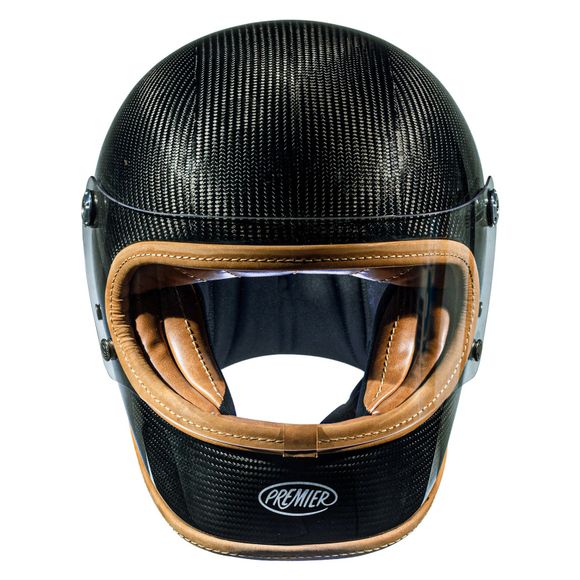 Premier TROPHY PLATINIUM EDITION CARBON Full-Face Helmet - BlackRef: PE0338