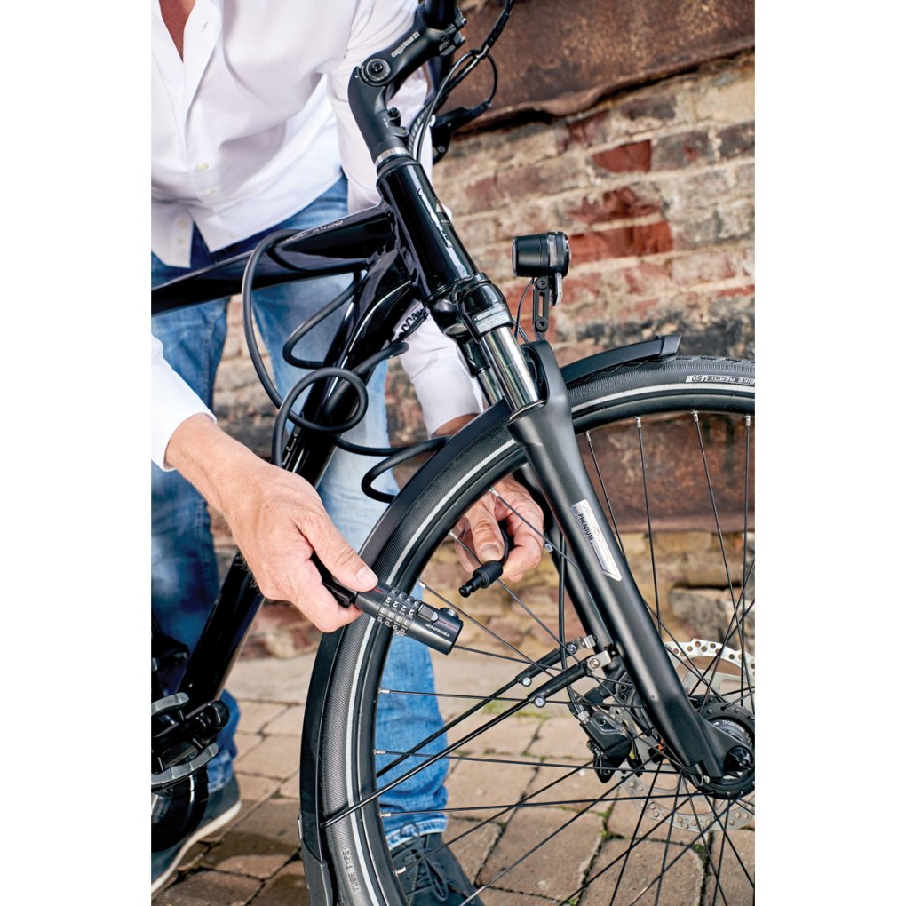 Trelock SK 210 Code Curly Cable Lock 180cm