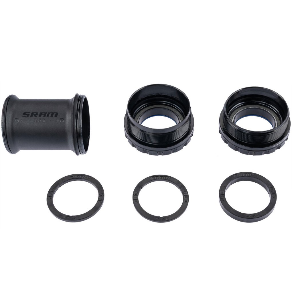 SRAM T47 DUB Road / Road Wide Bottom Bracket Cups T47-68-DUB
