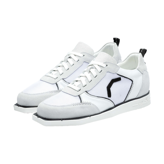 Triple20 Dart Shoes Textile Leather - White Black