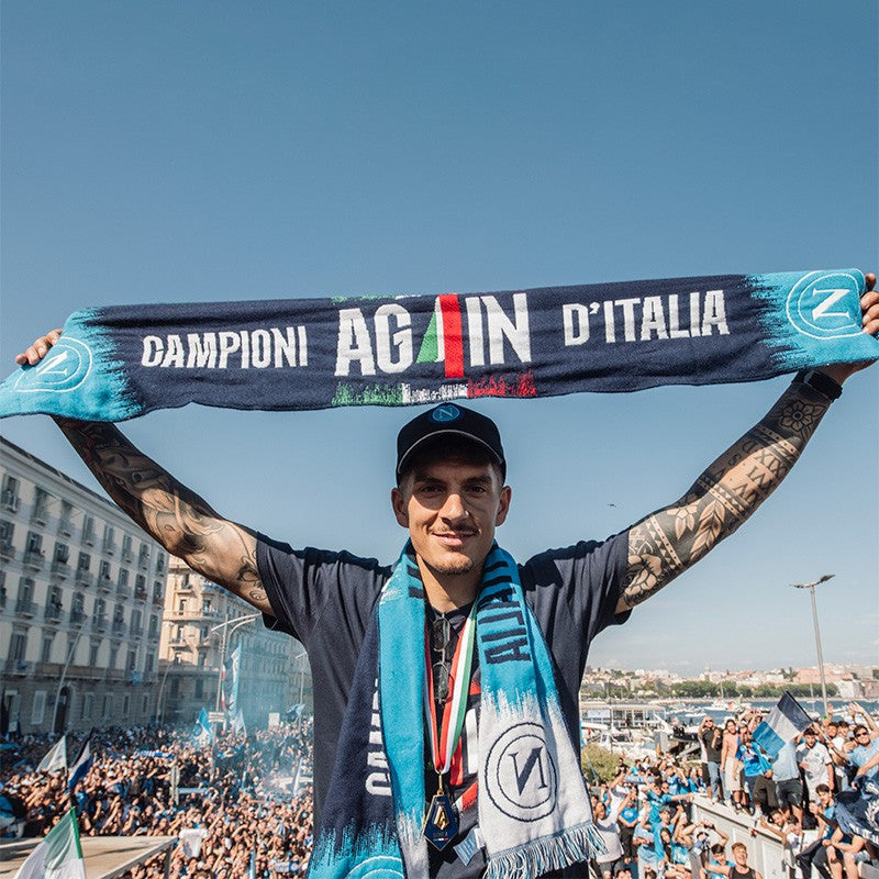 SSC Napoli Campioni d'Italia Celebration Scarf 2024/2025
