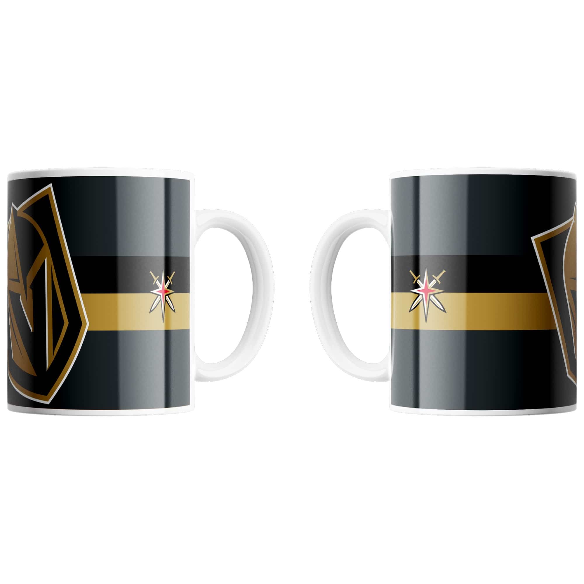 Vegas Golden Knights Triple Logo NHL Jumbo Mug (450 ml)