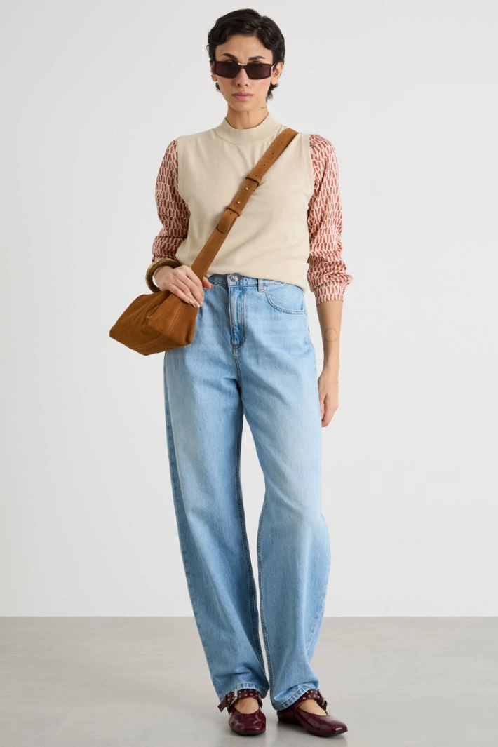 Barrel jeans - LIGHT BLUE