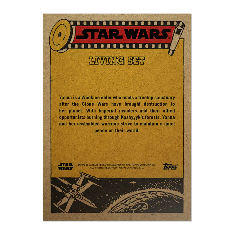 Topps UK - SW Living Set Card #471 - Yanna