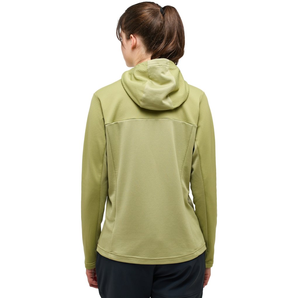 Haglöfs Lark Mid Hood Jacket Women - thyme green 4T5