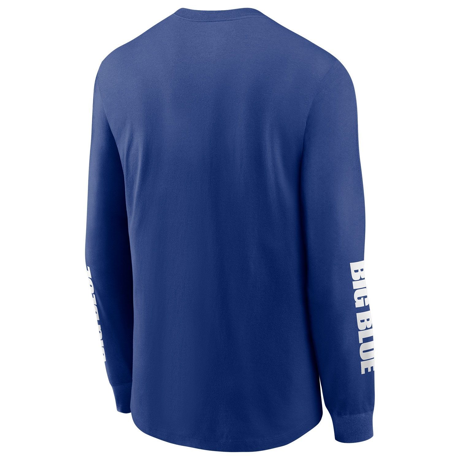 New York Giants Split Local Nike Long Sleeve Shirt Blue