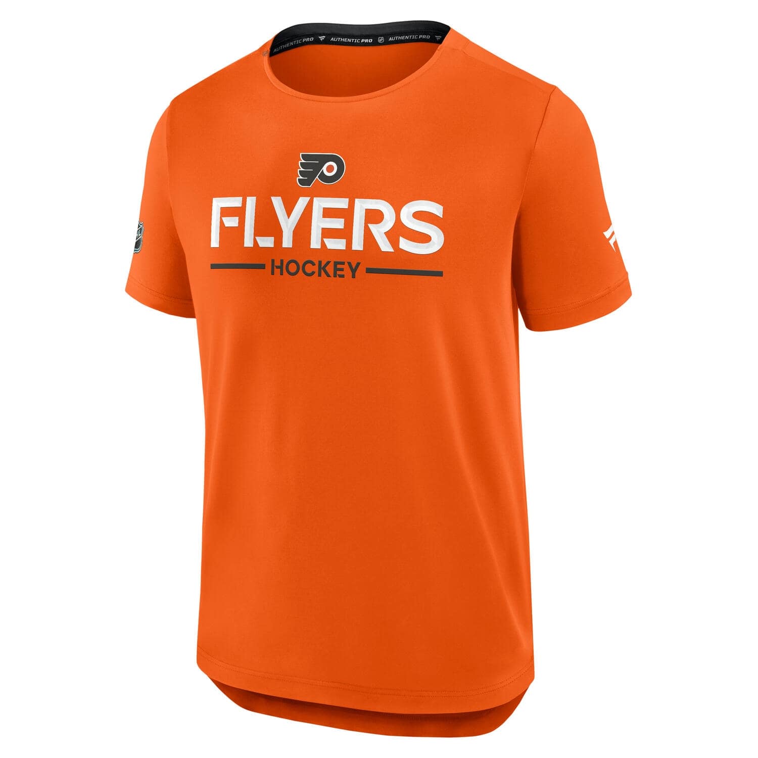Philadelphia Flyers 2025/26 Authentic Pro Rink Tech NHL T-Shirt Orange