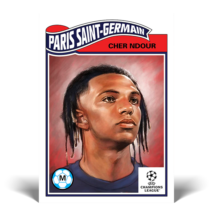 Topps UK - UCC Living Set Card #605 - Cher Ndour