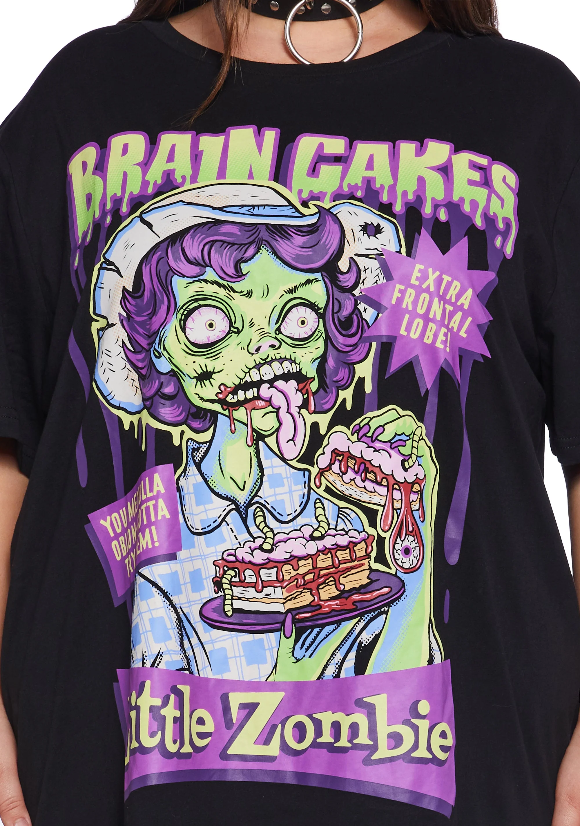 Brain Food Glow In The Dark Graphic Tee
